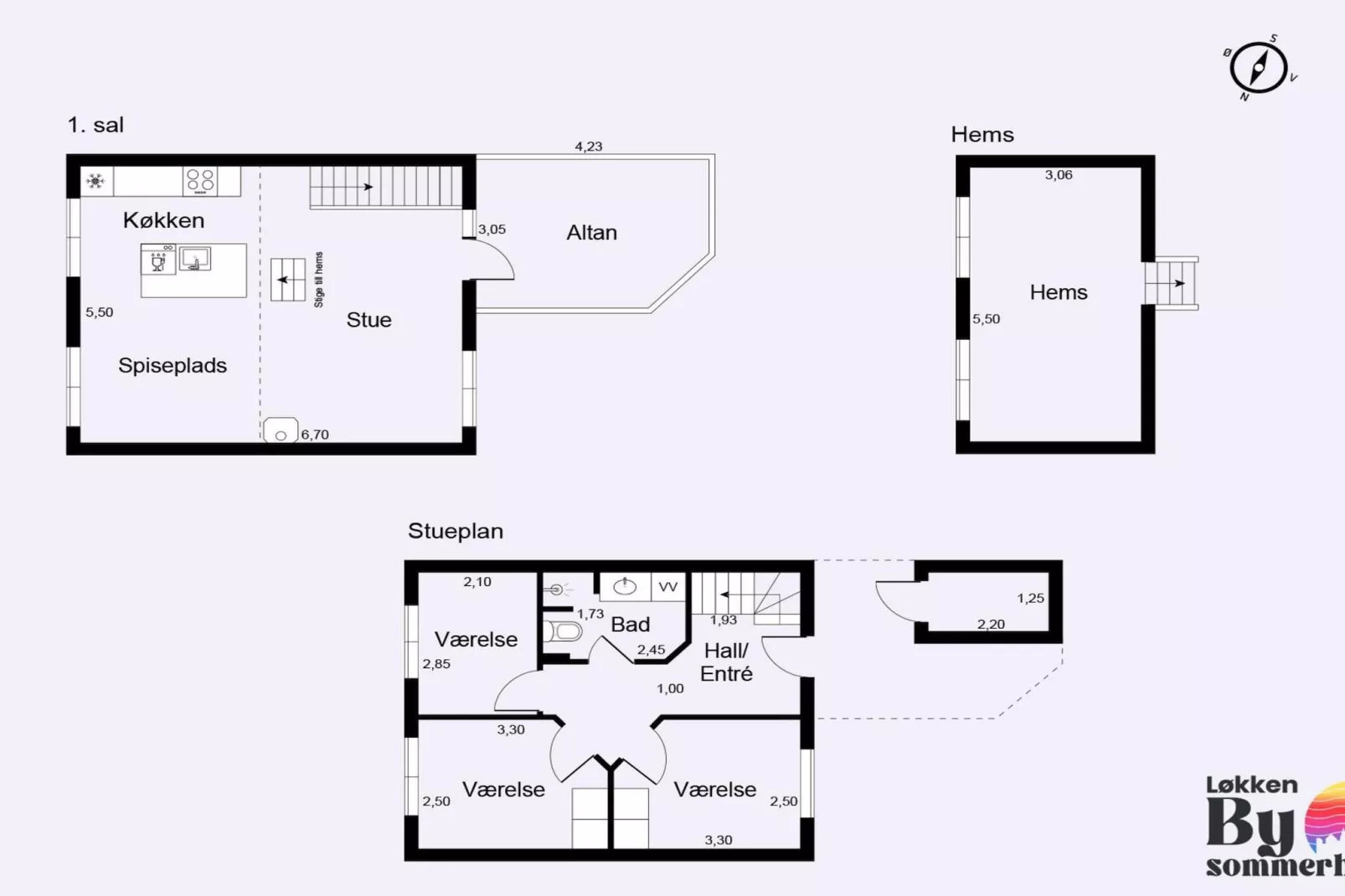 Holiday home in Lokken with pool-Indoor