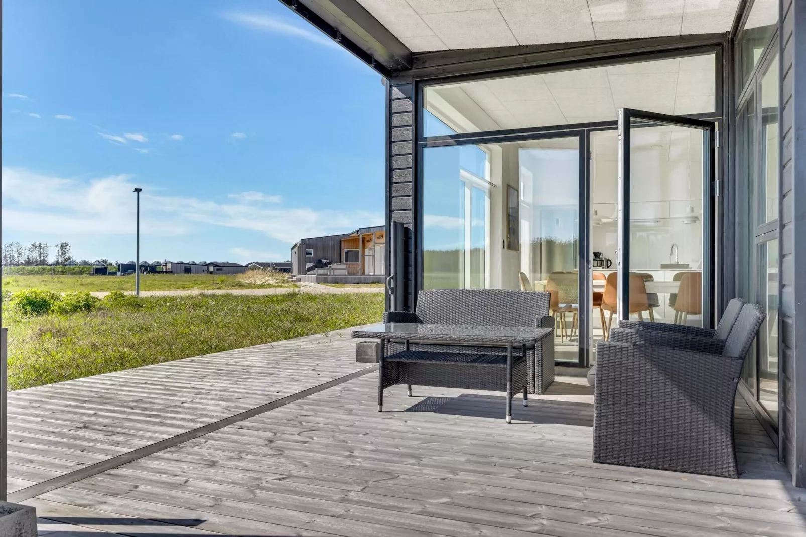 Spacious holiday home in Lokken-Outdoor