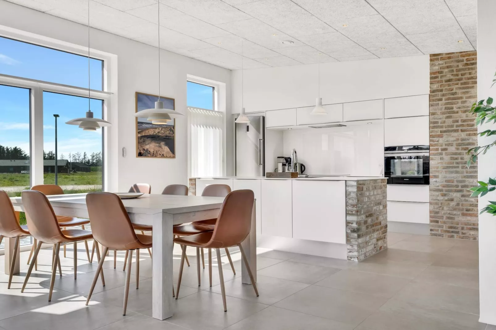 Spacious holiday home in Lokken-Indoor