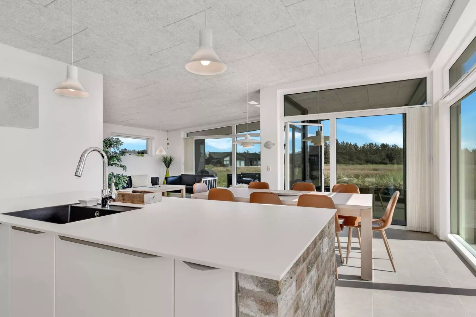 Spacious holiday home in Lokken-Indoor