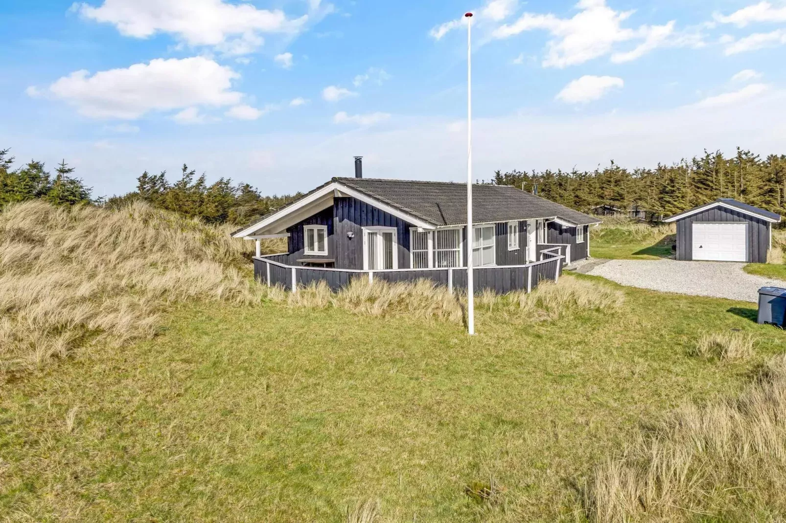 Holiday home in Lokken with view-Outdoor