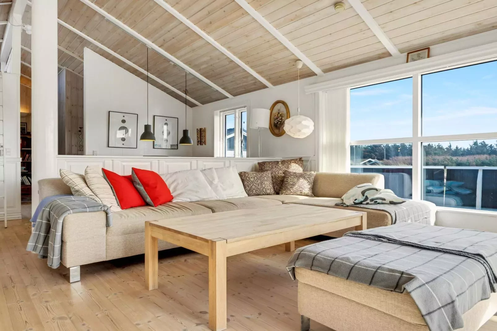 Holiday home in Lokken with view-Indoor