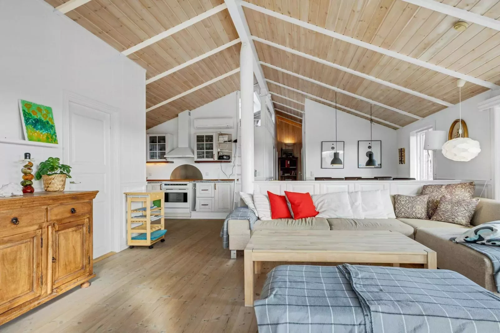 Holiday home in Lokken with view-Indoor