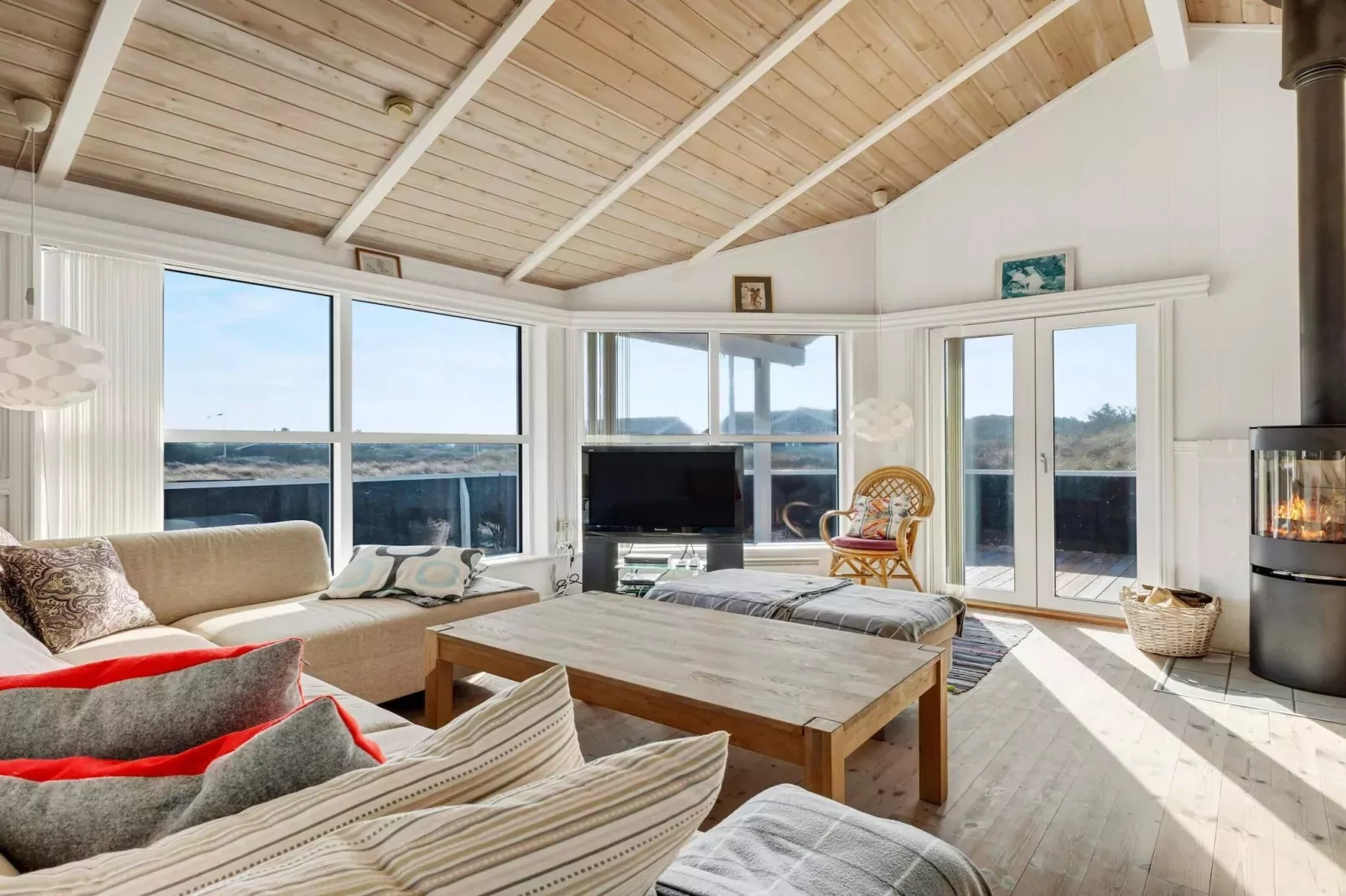 Holiday home in Lokken with view-Indoor