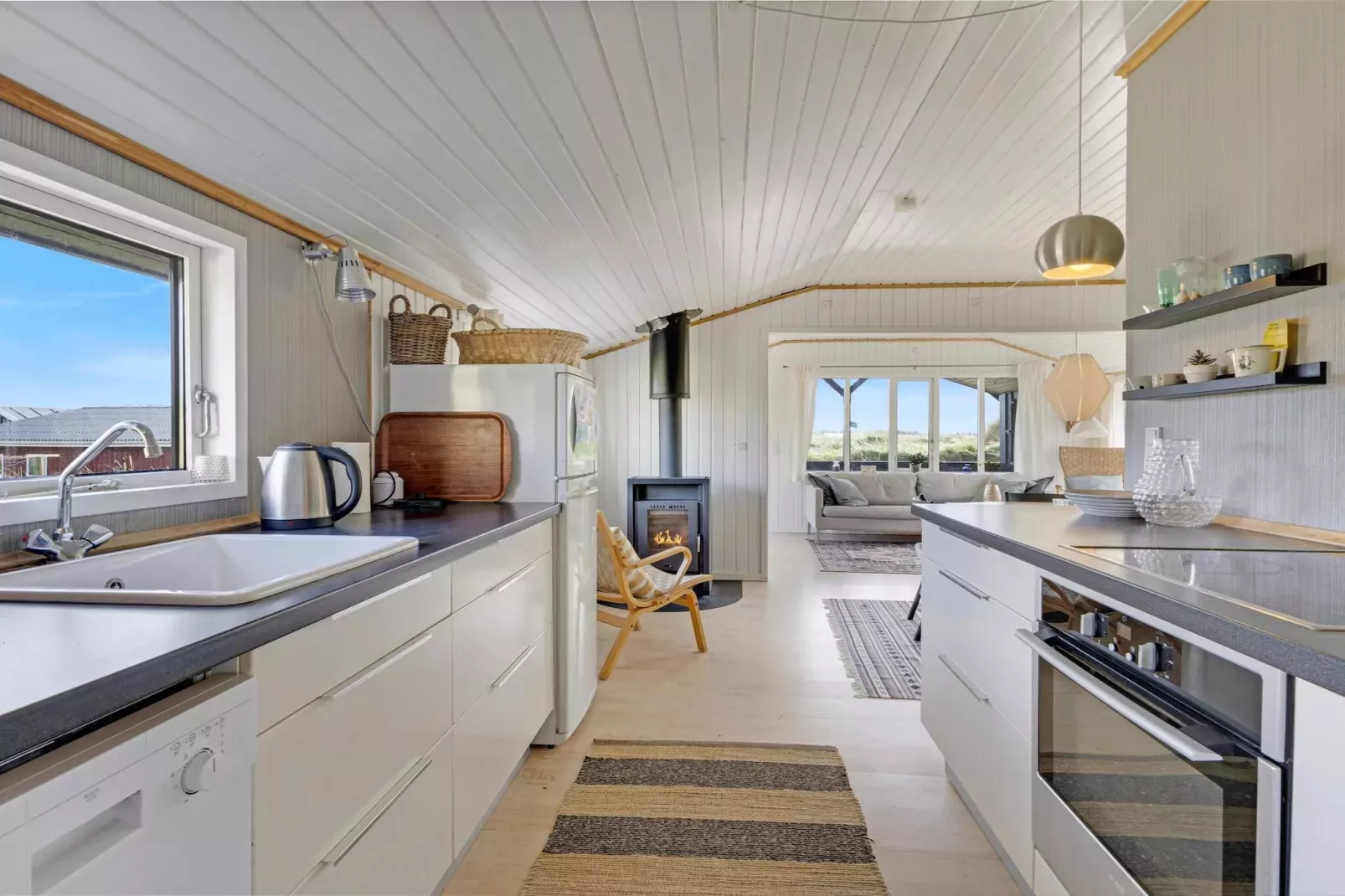 Séjour tranquille à Lokken, au bord de la plage-Intérieur
