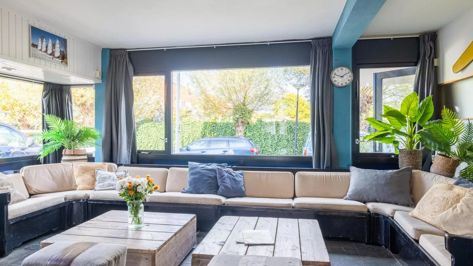 De Kaag Watersport Groepsaccommodatie - 50 pers-Living room