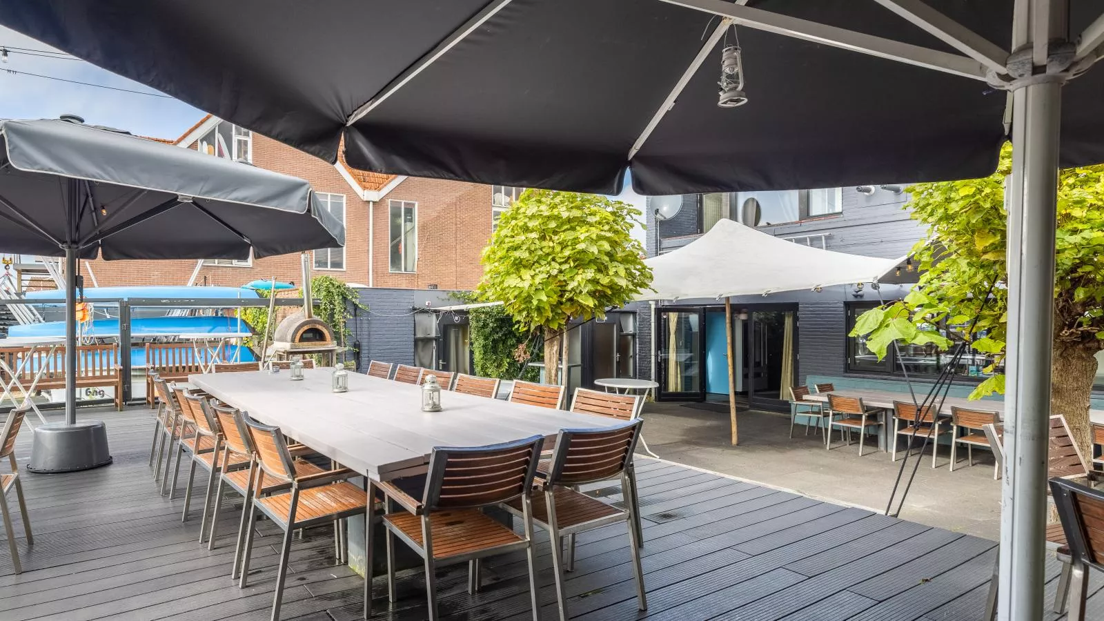 De Kaag Watersport Groepsaccommodatie - 30 pers-Terrace balcony