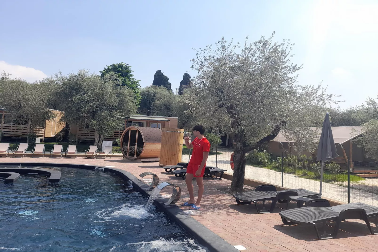Caravan park della Colombaia Padenghe sul Garda-Safari Tend Dog-Pool