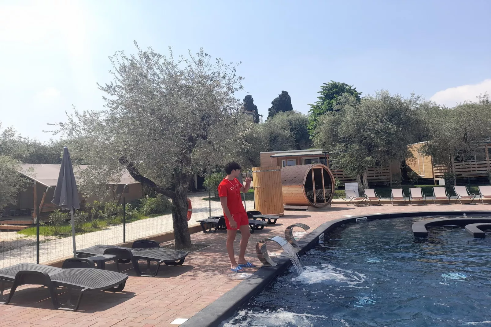 Caravan park della Colombaia Padenghe sul Garda-Safari Tend Dog-Pool