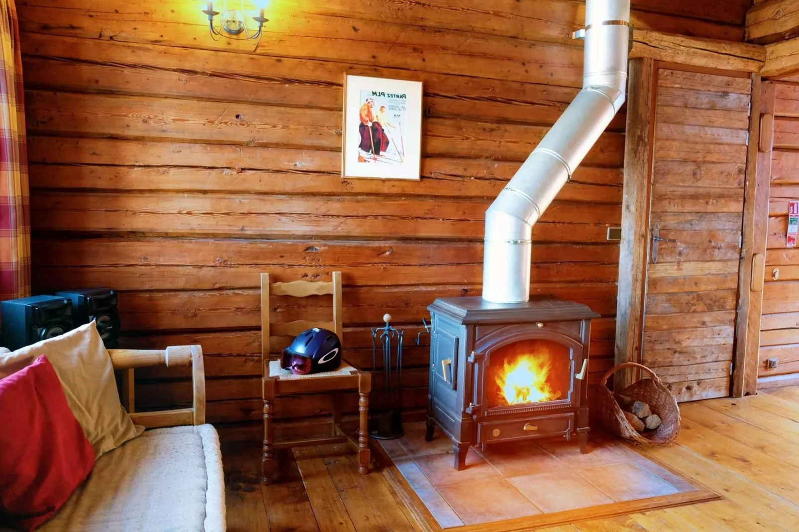 Chalet Elliot Est-Living room