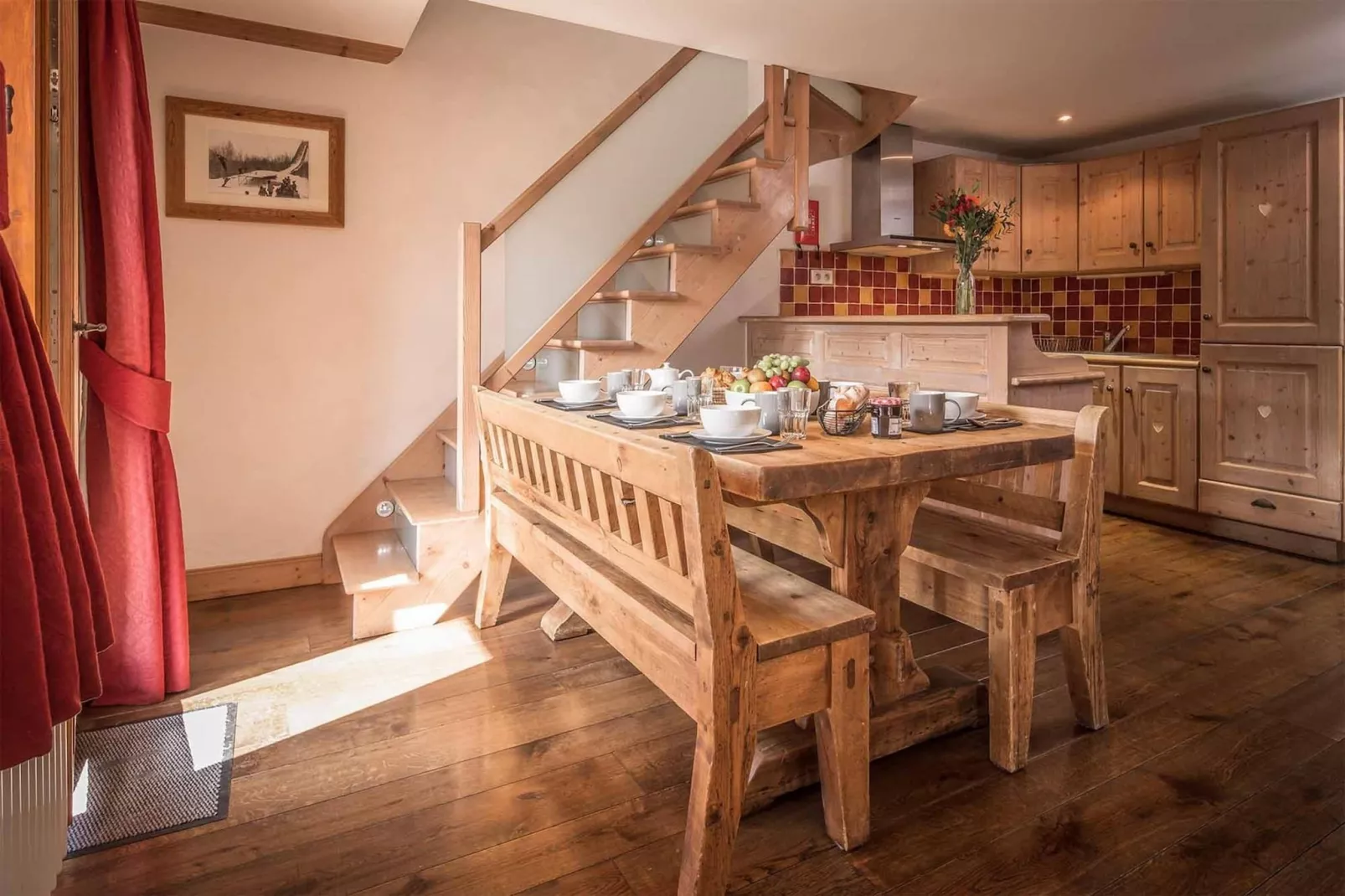 Chalet Silvana-Dining room