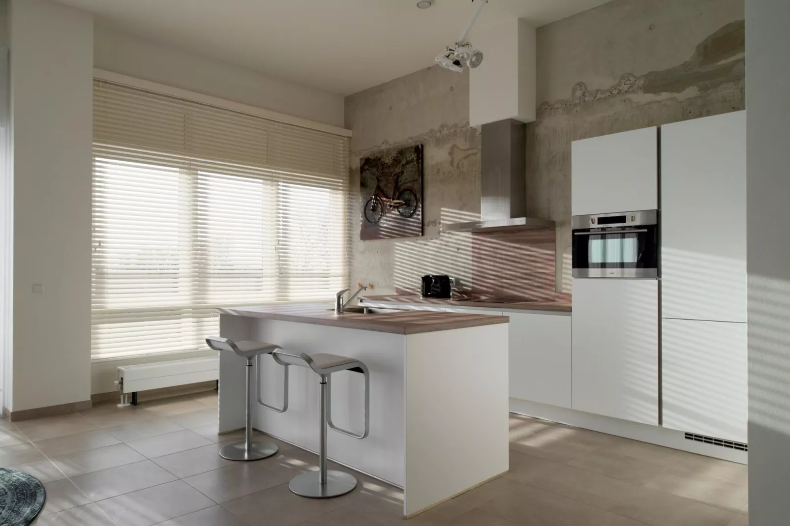 Penthouse Duinhof-Kitchen