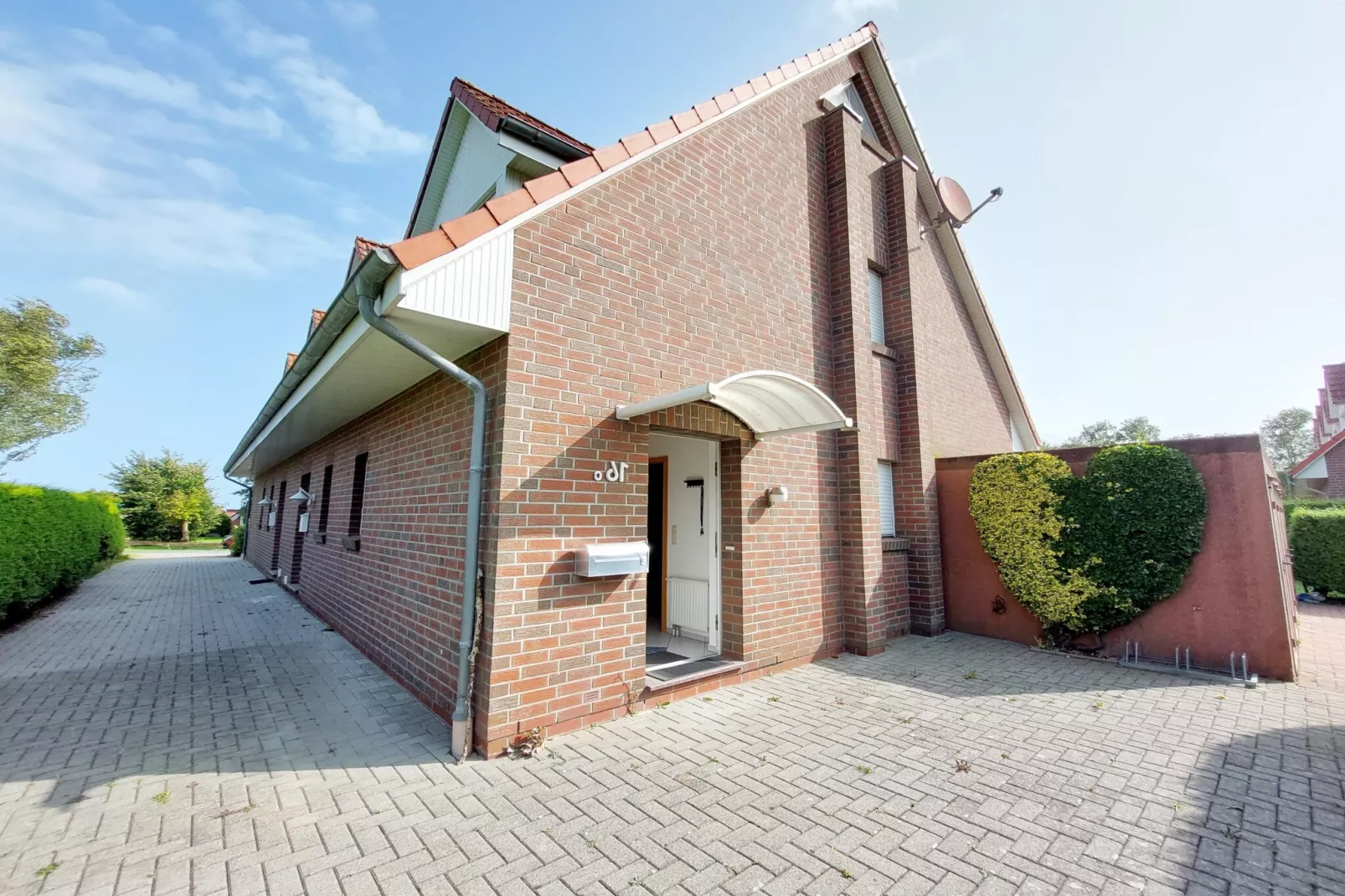 Doppelhaushälfte Wattwurm 34-Exterior summer