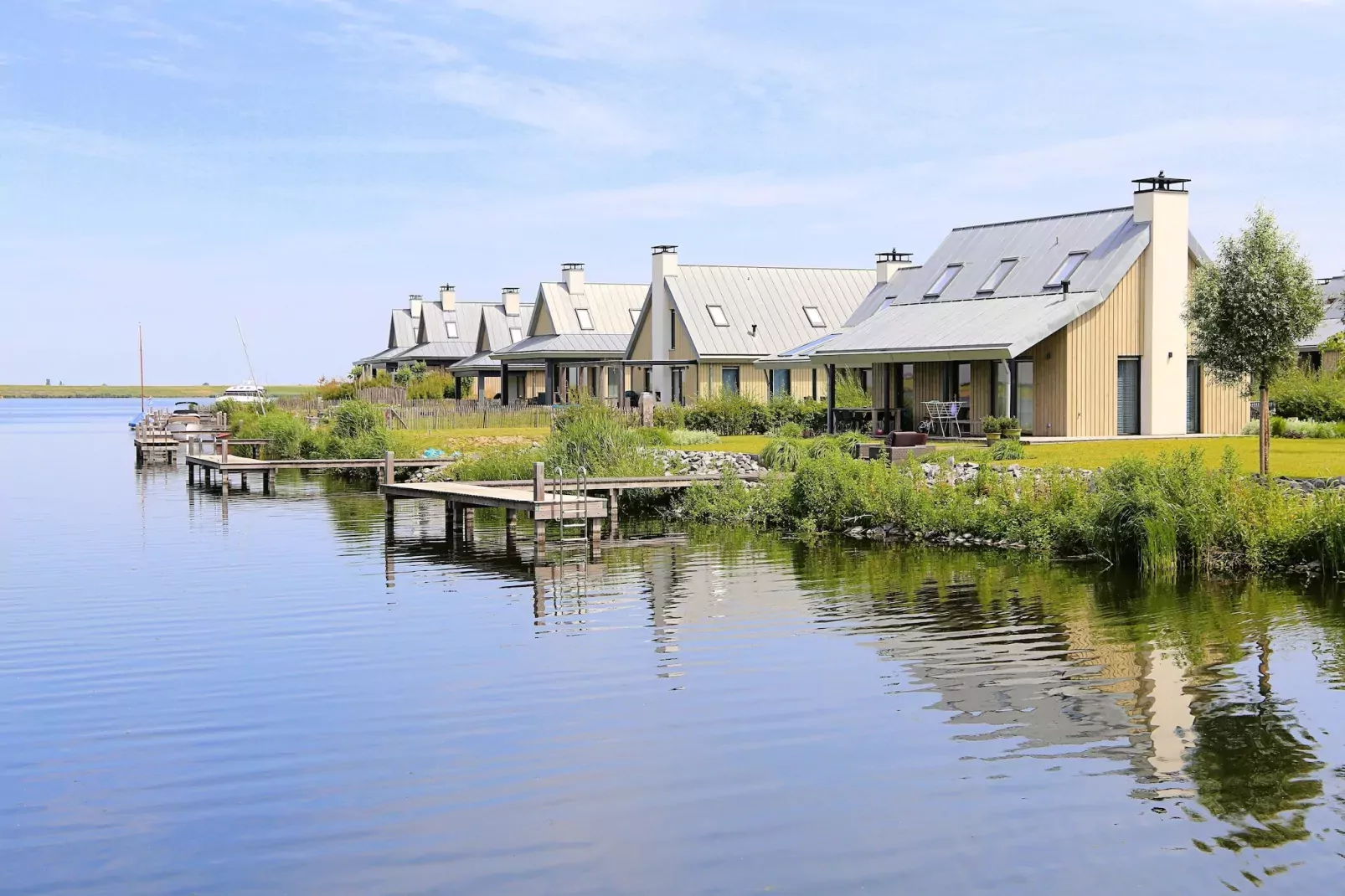 Resort Waterrijk Oesterdam 11-Aussicht Sommer