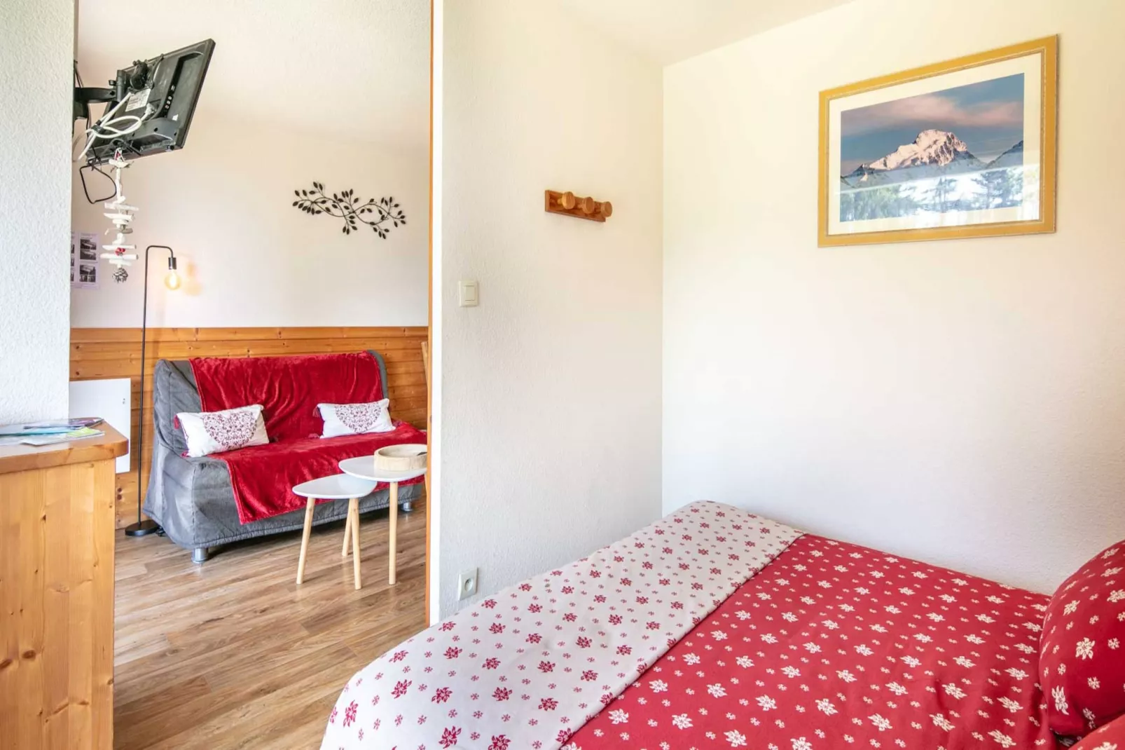 V du Bachat Arolles A N°03 - 2P6-Bedroom