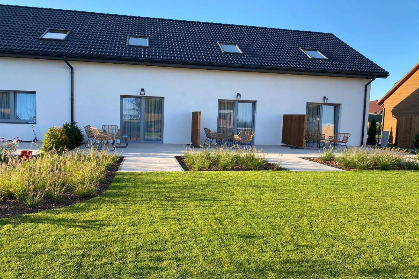 Apartament niedziela-niedziela dla max 6 osób Grzybowo-Gärten Sommer