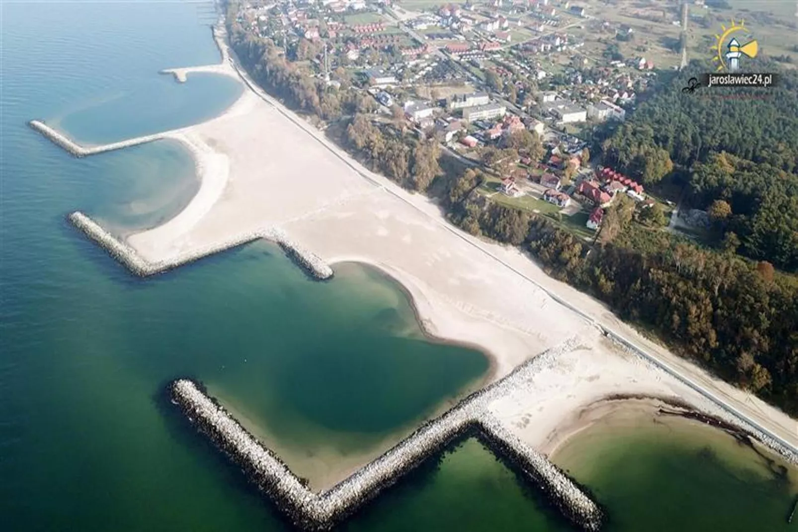 Domki parterowe Jarosławiec-Vue sur l'eau