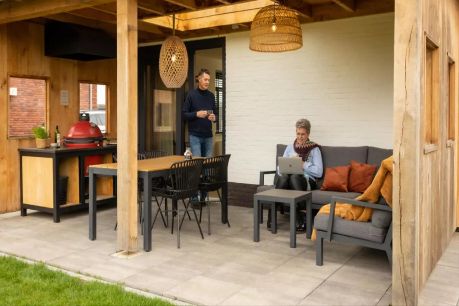 Premium Outdoor 6p-Terrassenbalkon