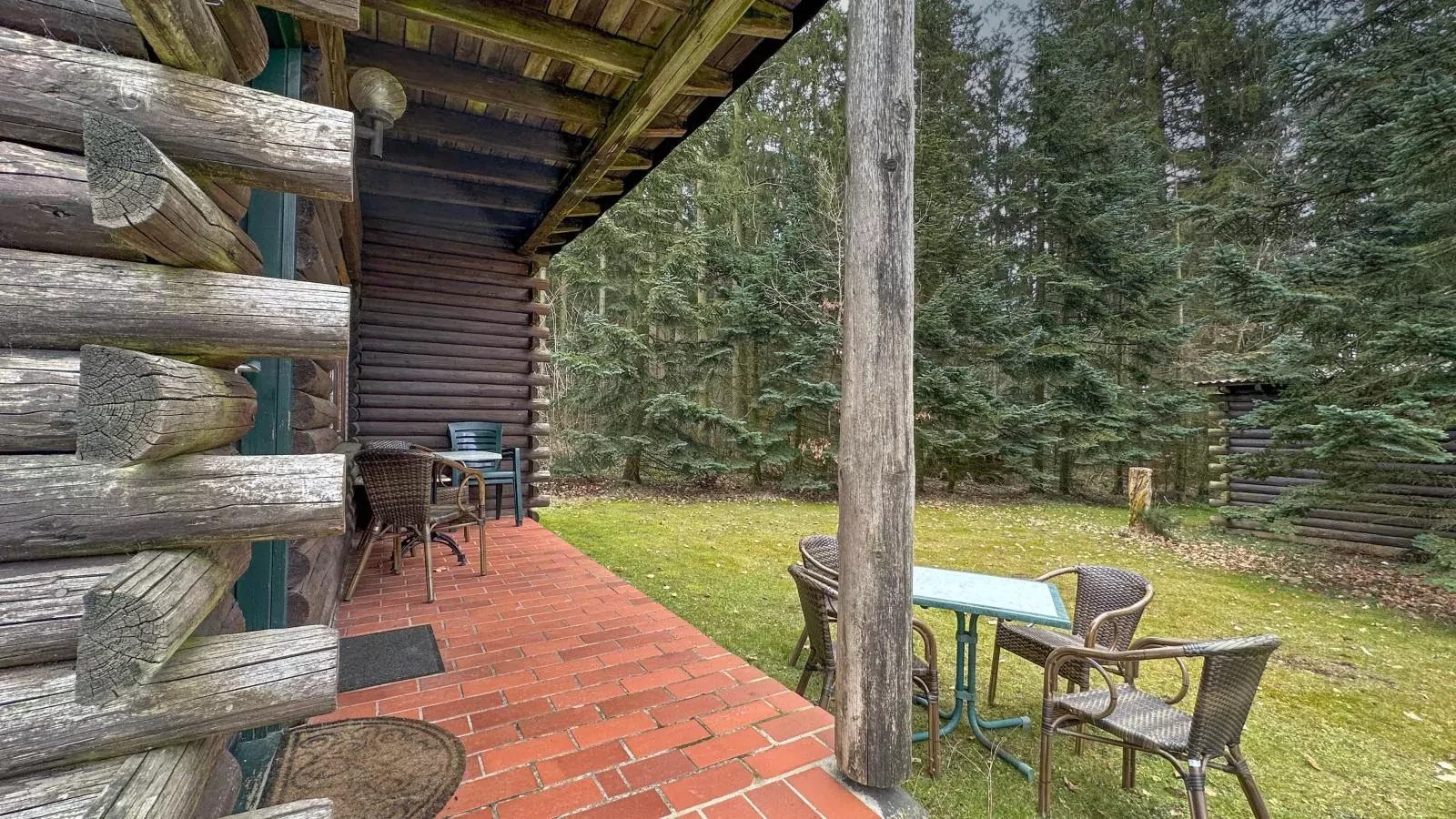 Forest Cabin-Balcon-terrasse