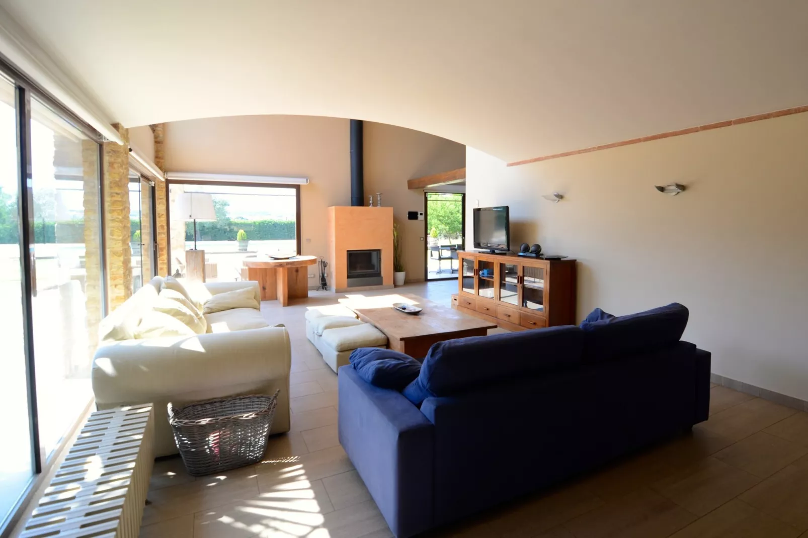 VILLA BRUGUERES BEGUR-Living room