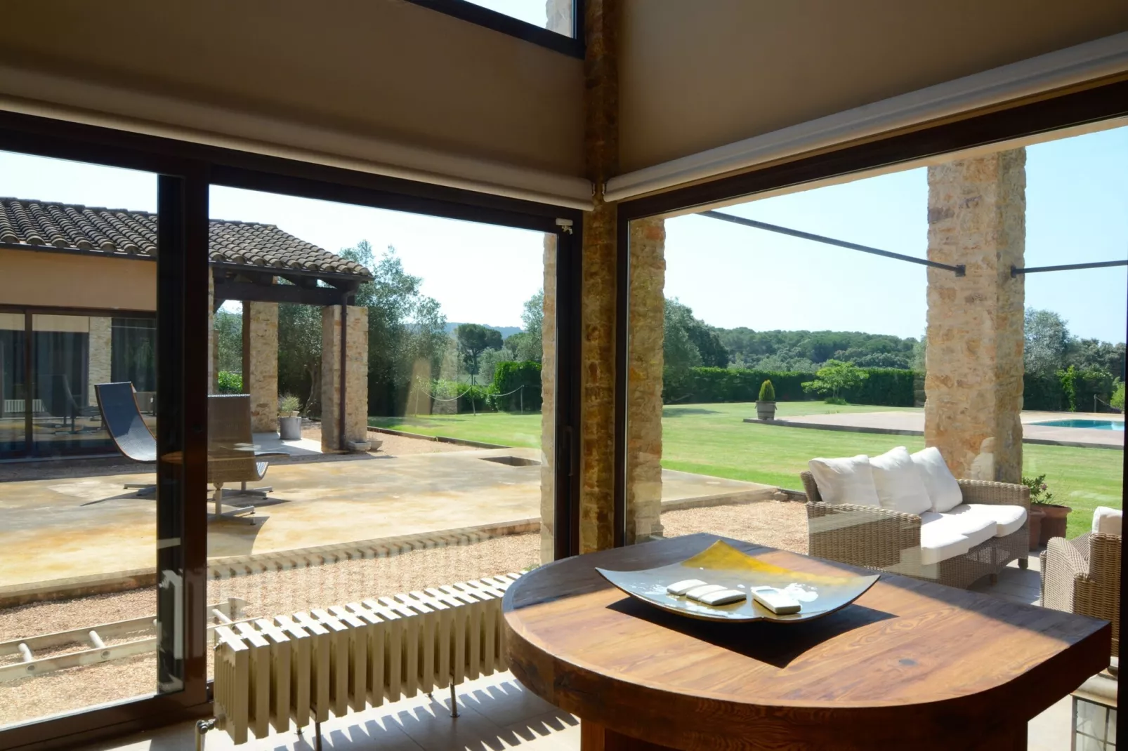 VILLA BRUGUERES BEGUR-Living room