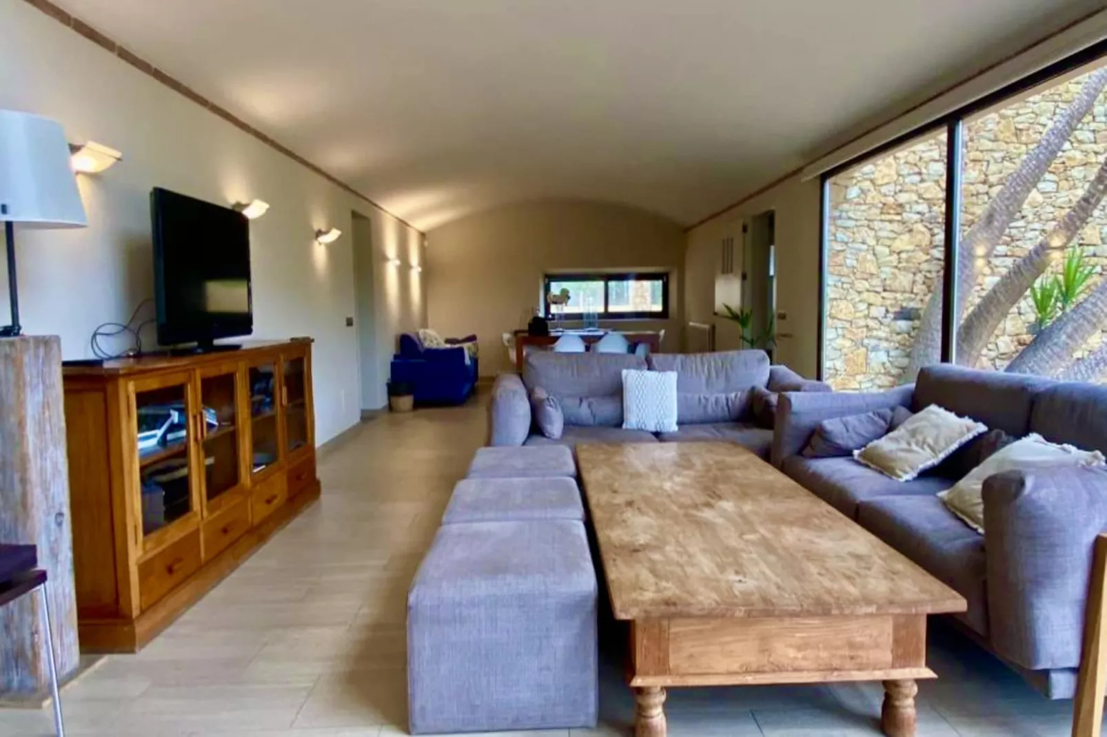 VILLA BRUGUERES BEGUR-Living room