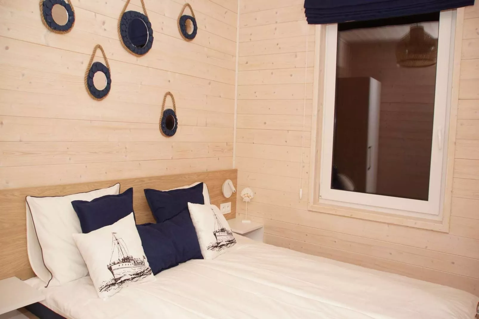 Domki wakacyjne dla 4 osób Mielenko-Bedroom