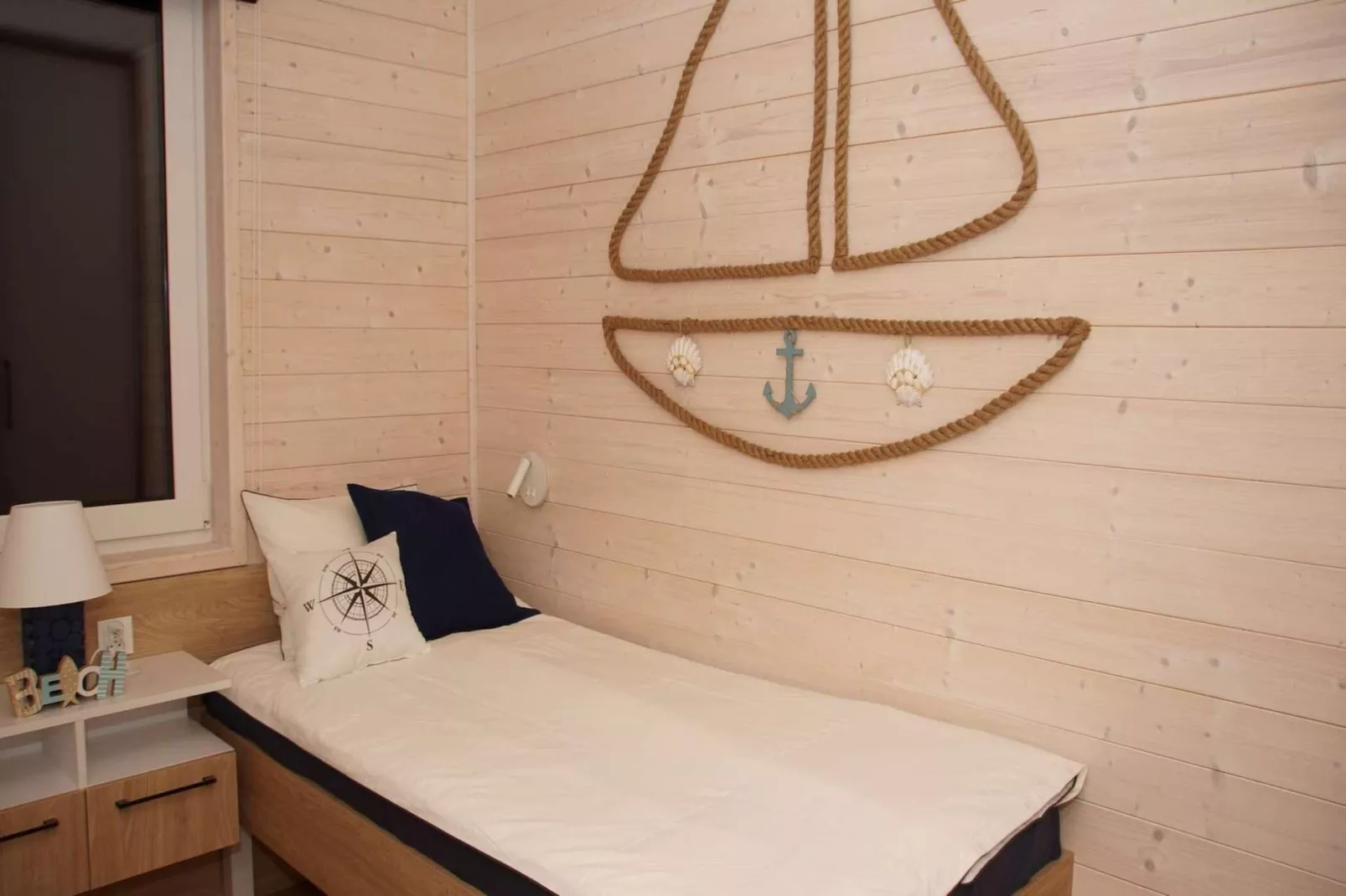 Domki wakacyjne dla 4 osób Mielenko-Bedroom