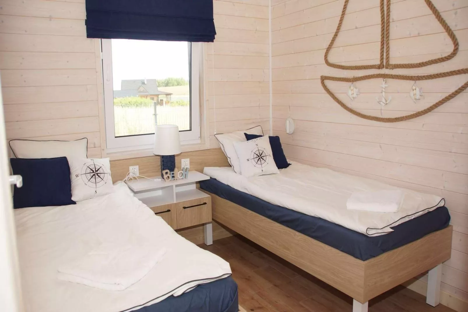 Domki wakacyjne dla 4 osób Mielenko-Bedroom