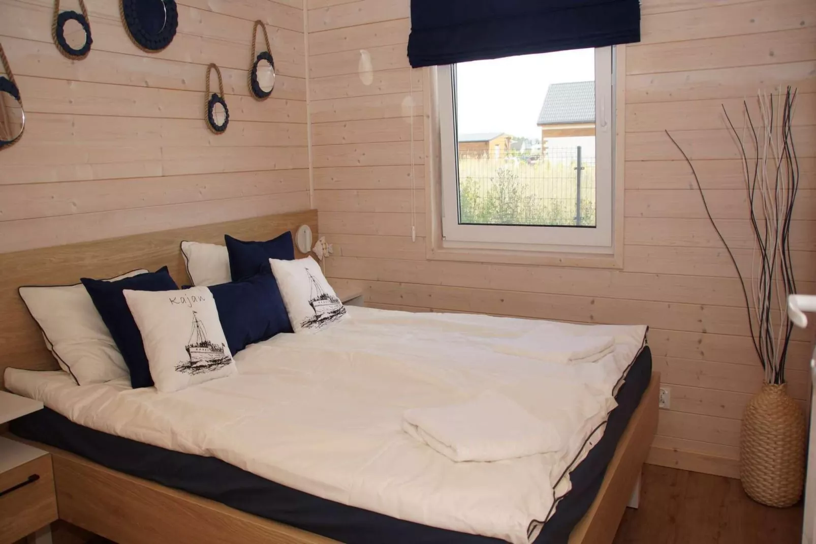 Domki wakacyjne dla 4 osób Mielenko-Bedroom