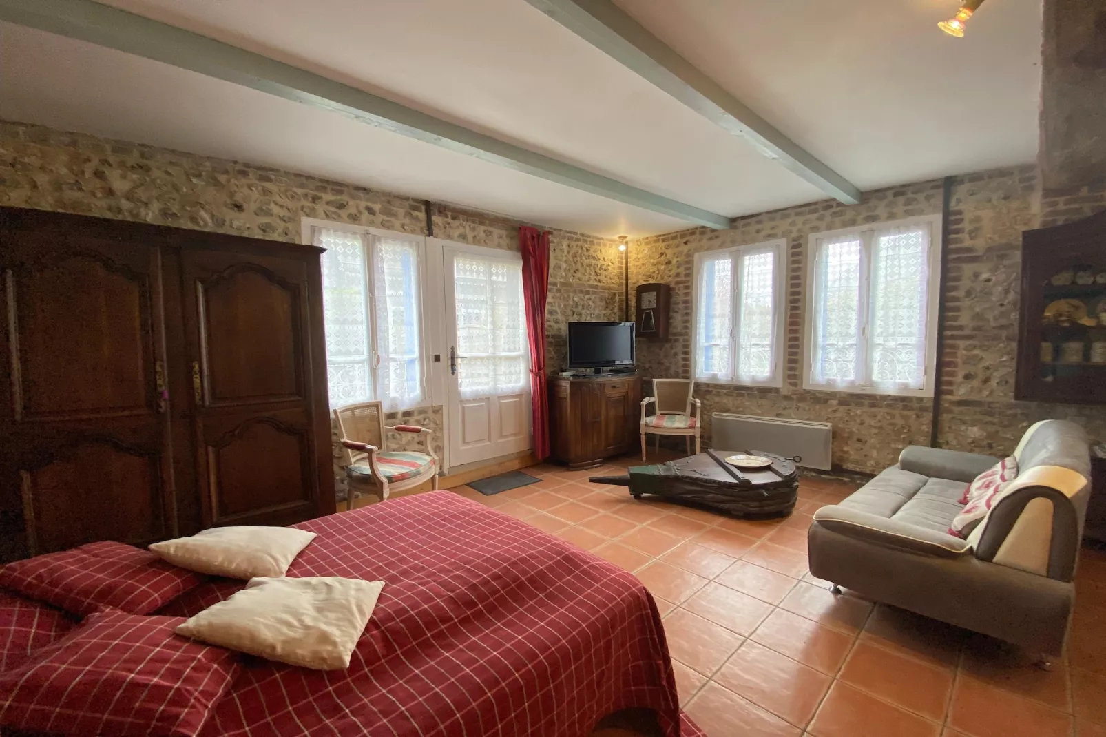 Holiday home La Poterie Cap d'Antifer-Living room