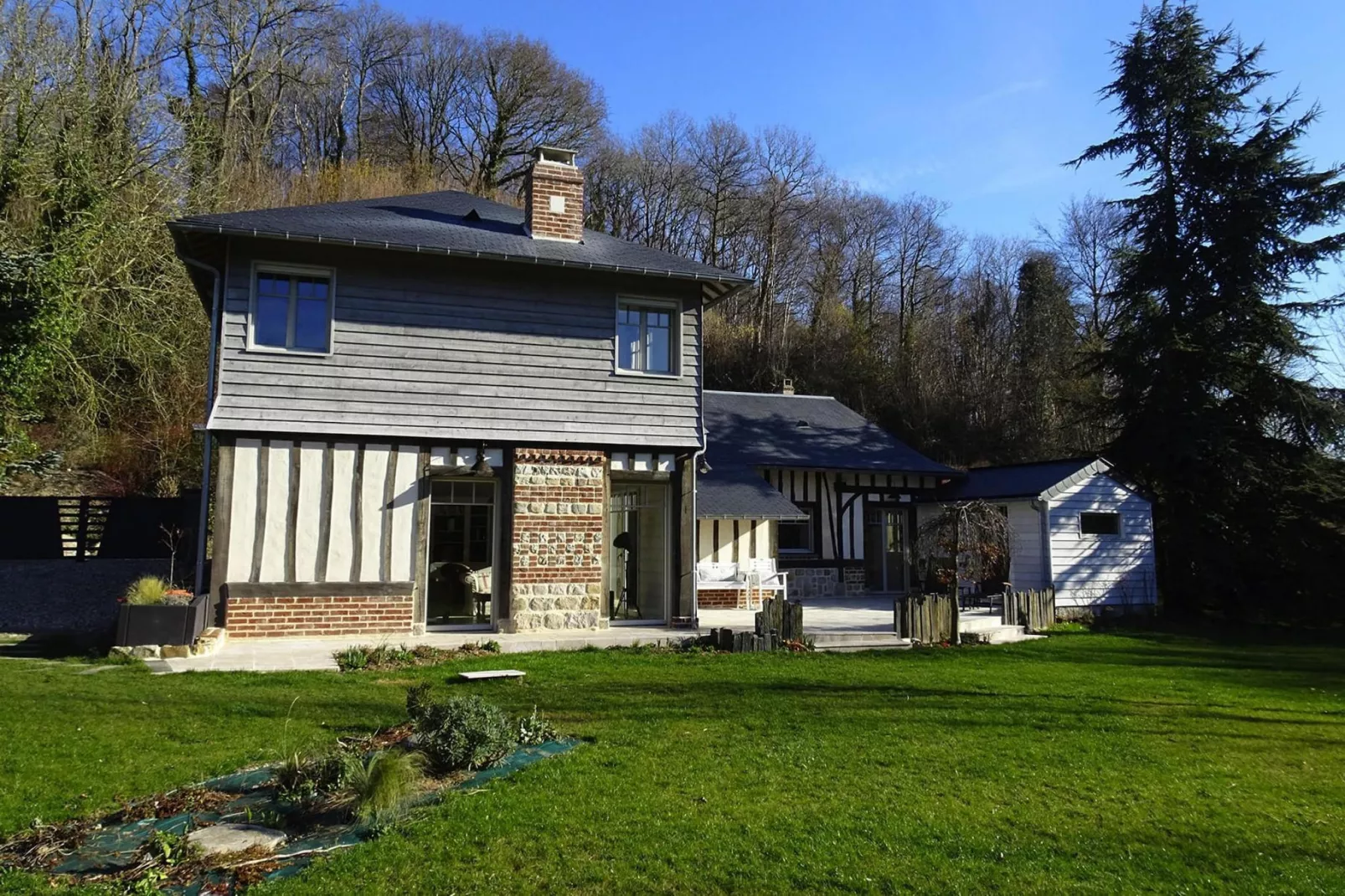 Holiday home Vinnemerville-Außenbereich Sommer