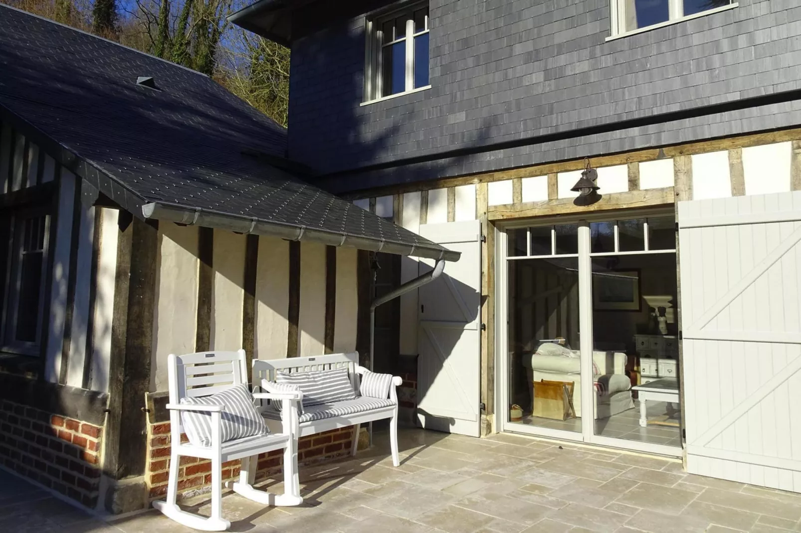 Holiday home Vinnemerville-Außenbereich Sommer