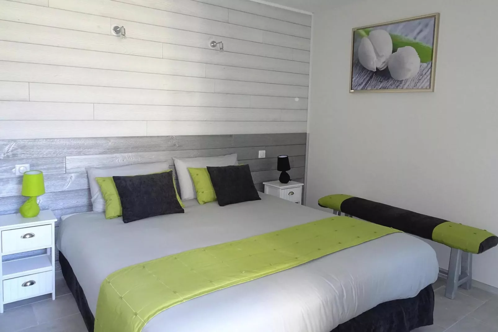Holiday home Vinnemerville-Schlafzimmer