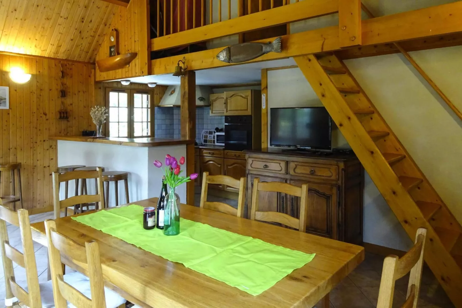 Holiday home Denneville-Esszimmer