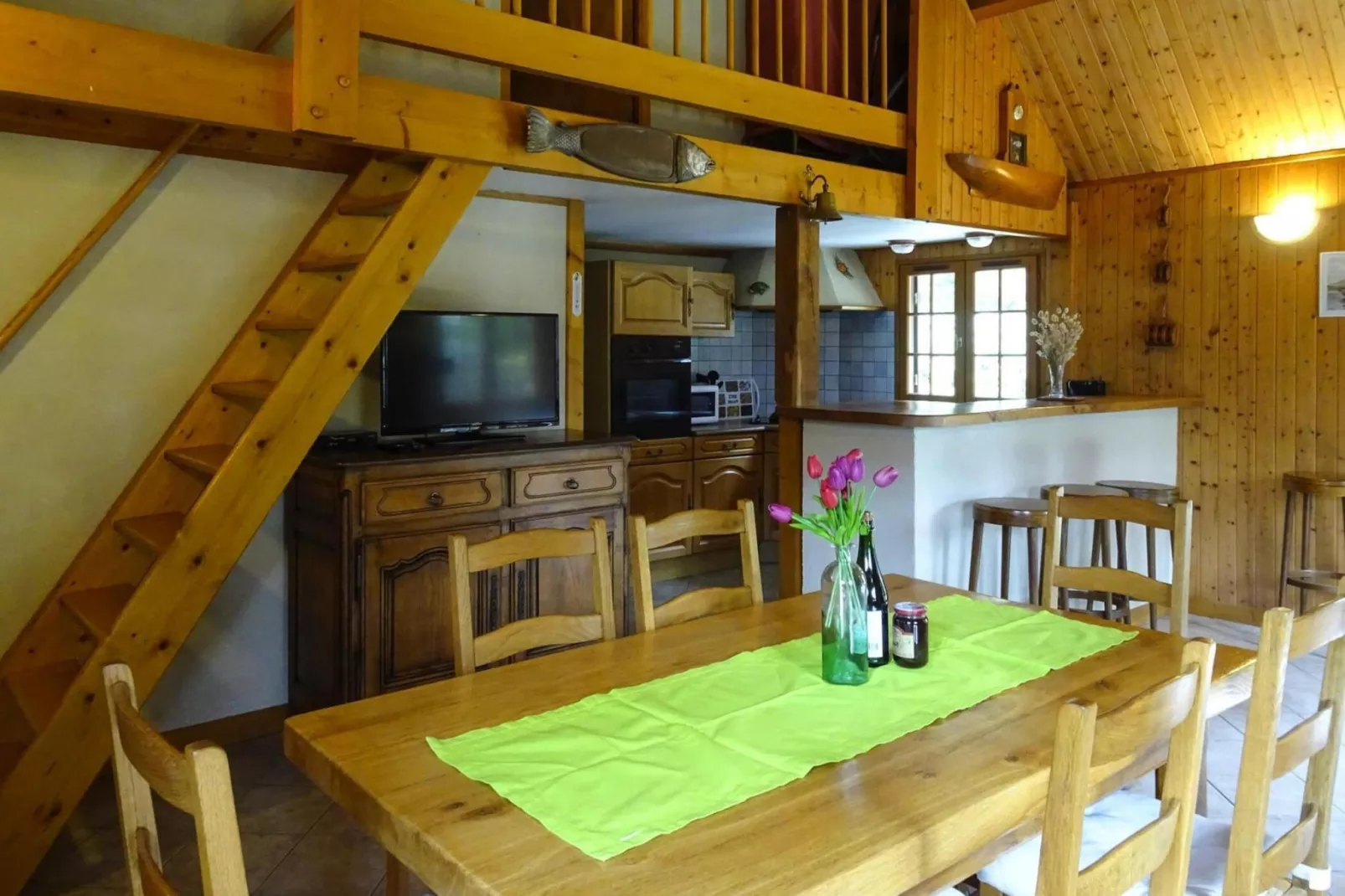 Holiday home Denneville-Esszimmer
