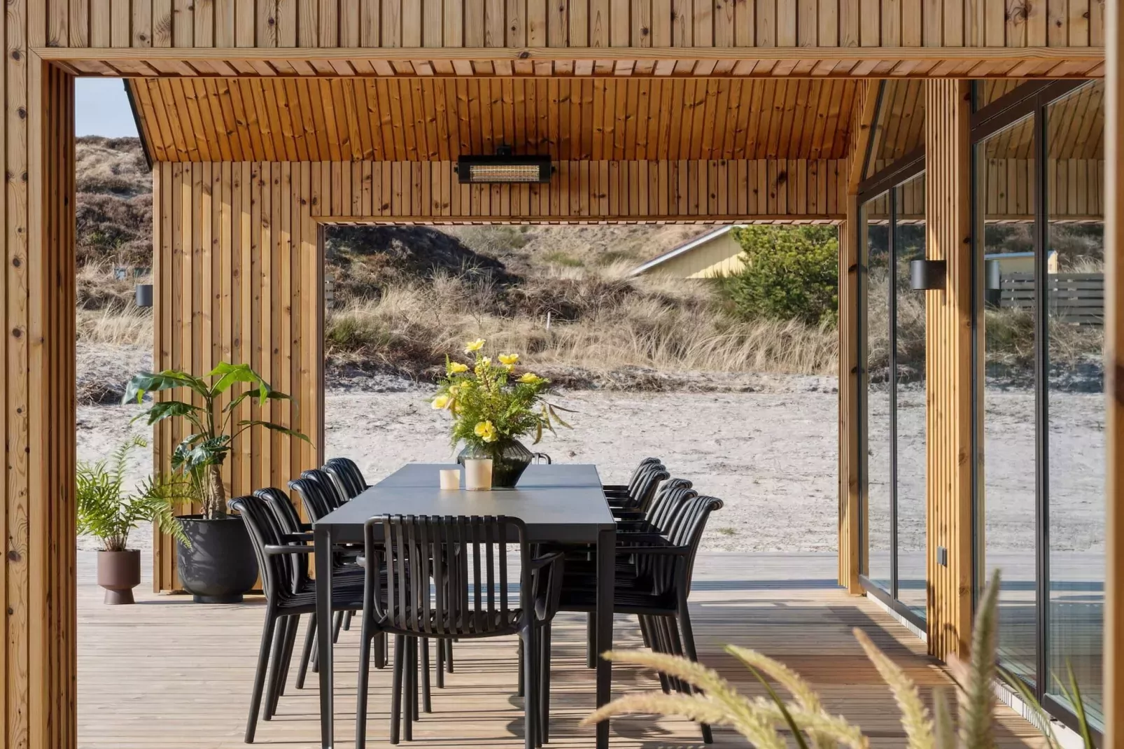 Maison de vacances 5 étoiles à Henne Beach-Extérieur