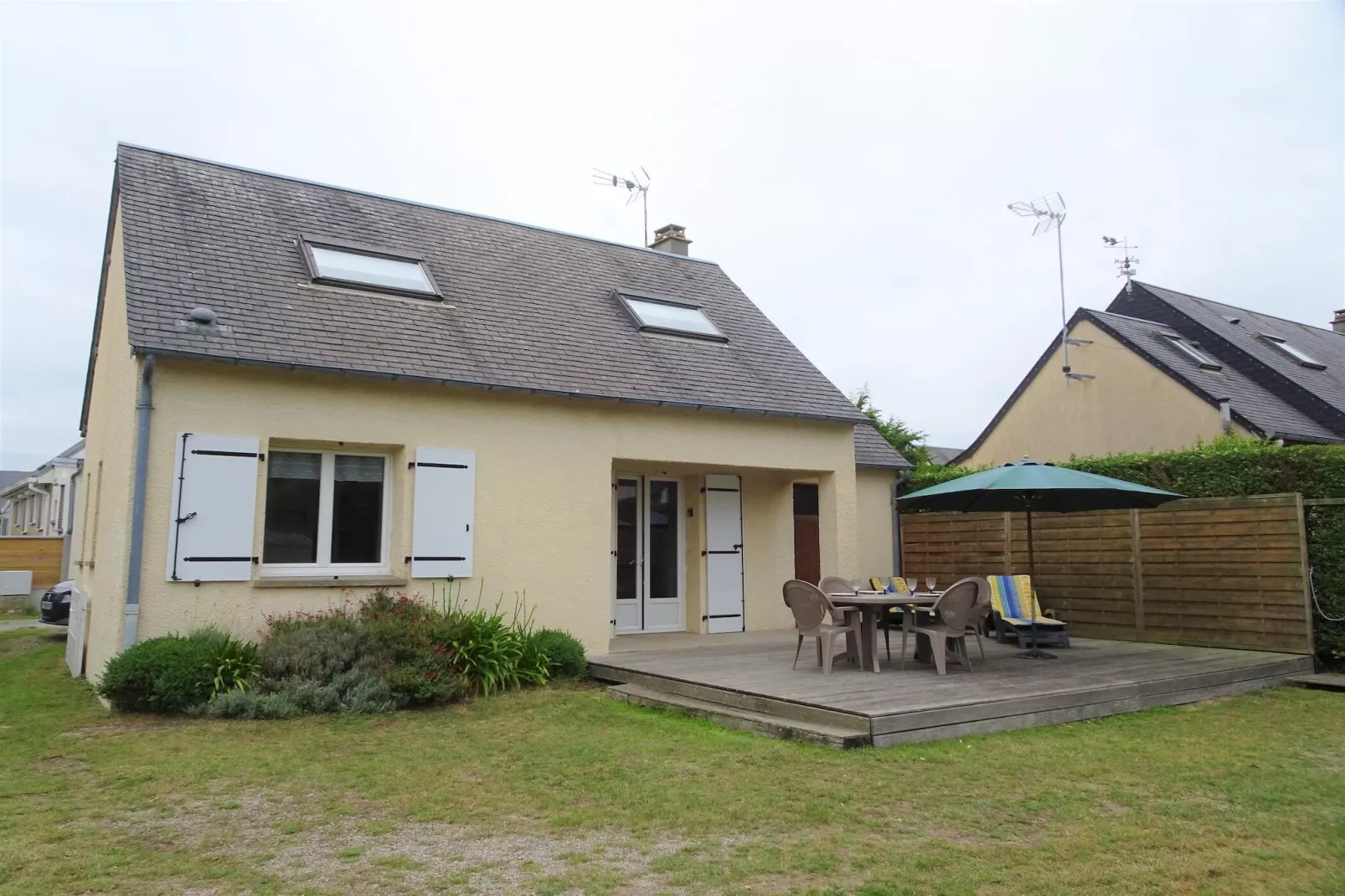 Holiday home Portbail-Exterior summer