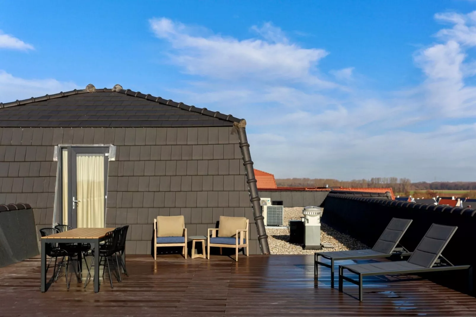 Lake View Penthouse 4p-Terrace balcony