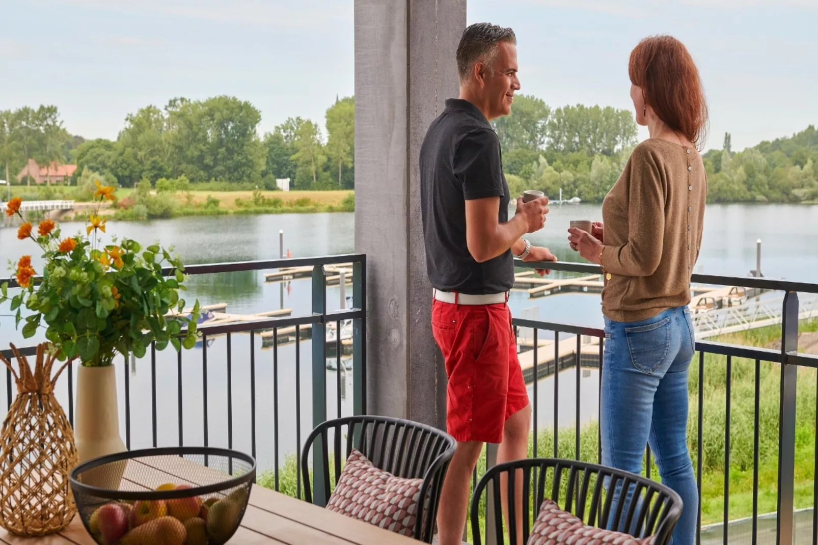 Lake View Penthouse 4p-Terrace balcony