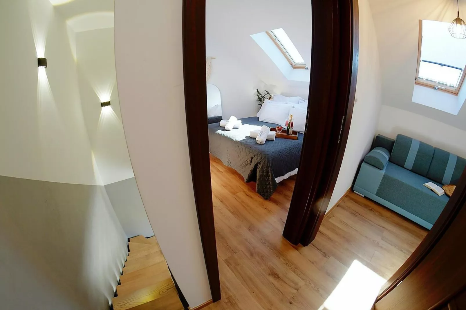 Apartament nr 1 Mielenko-Schlafzimmer