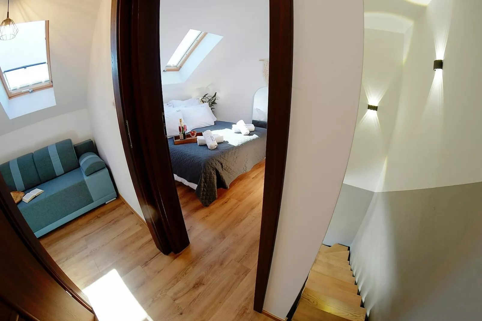 Apartament nr 1 Mielenko-Schlafzimmer