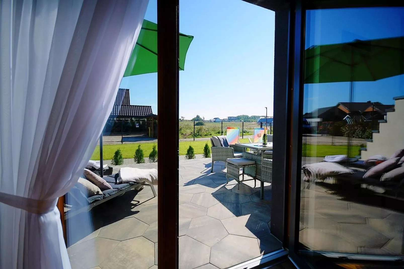 Apartament nr 3 Mielenko-Terrassenbalkon