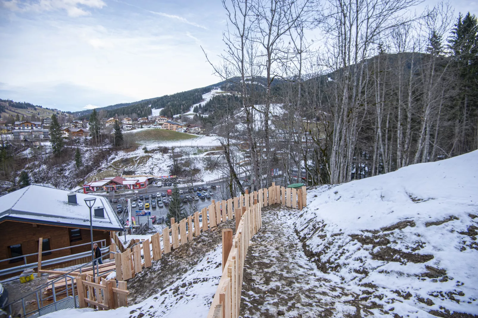 Superior Chalet-View winter
