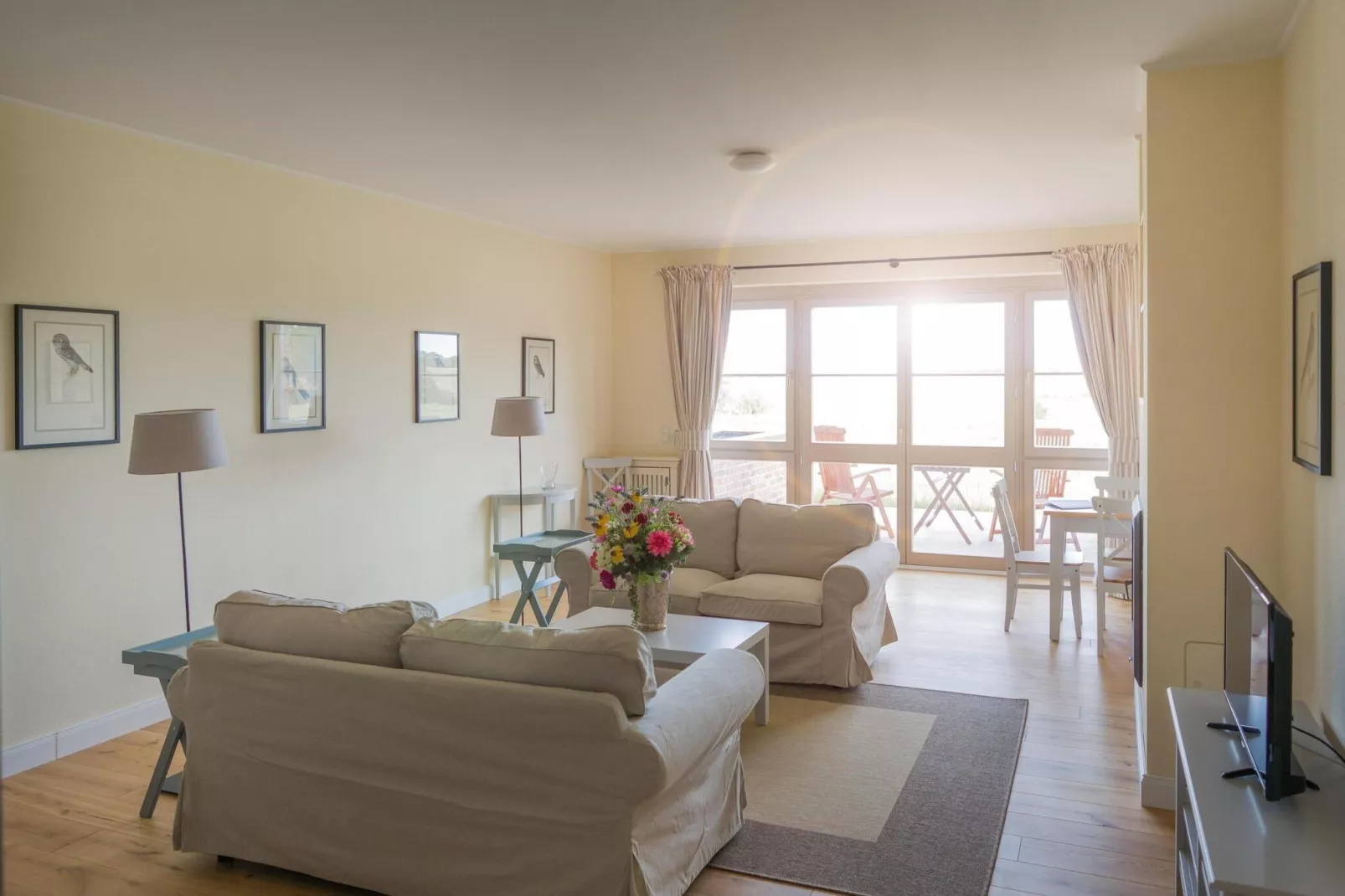 Fewo Bellevue 1 SZ-Living room