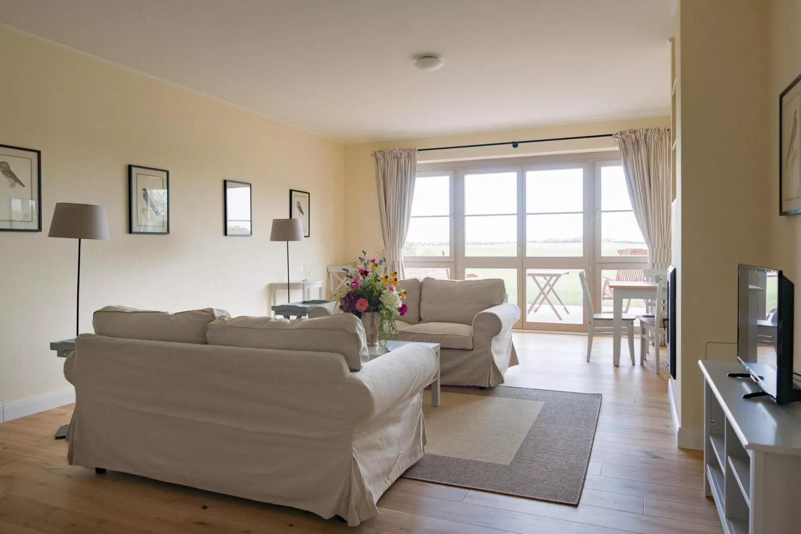 Fewo Bellevue 1 SZ-Living room