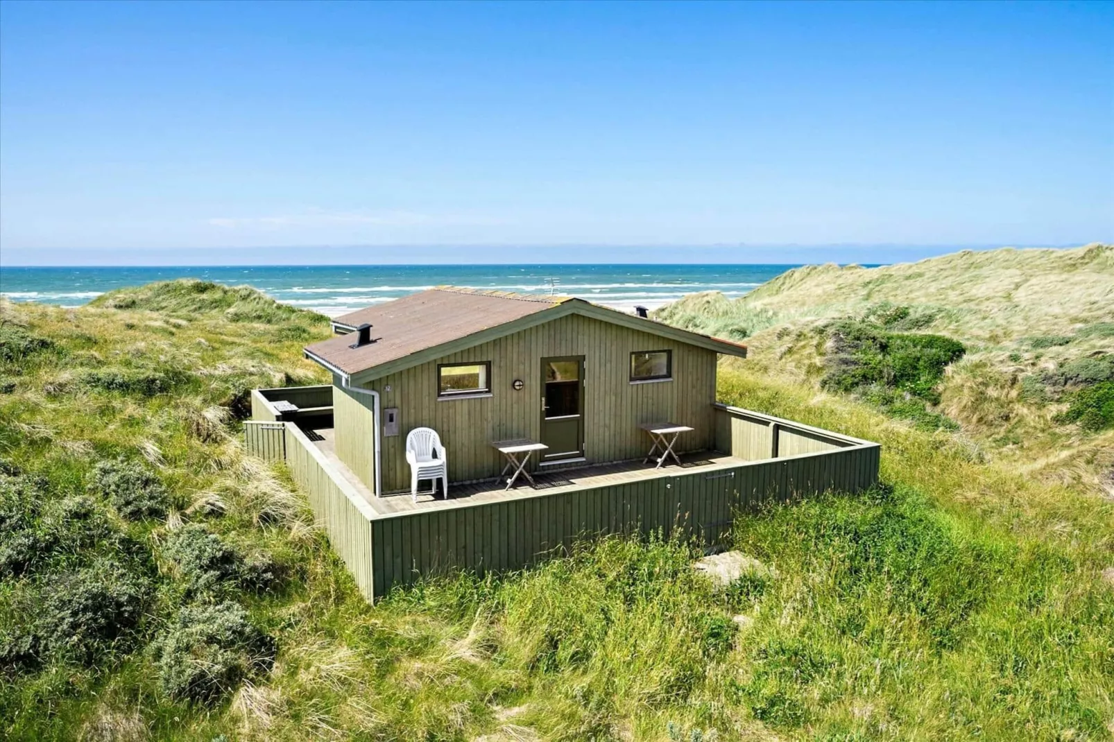 5 Sterne Ferienhaus in Løkken-Aussicht
