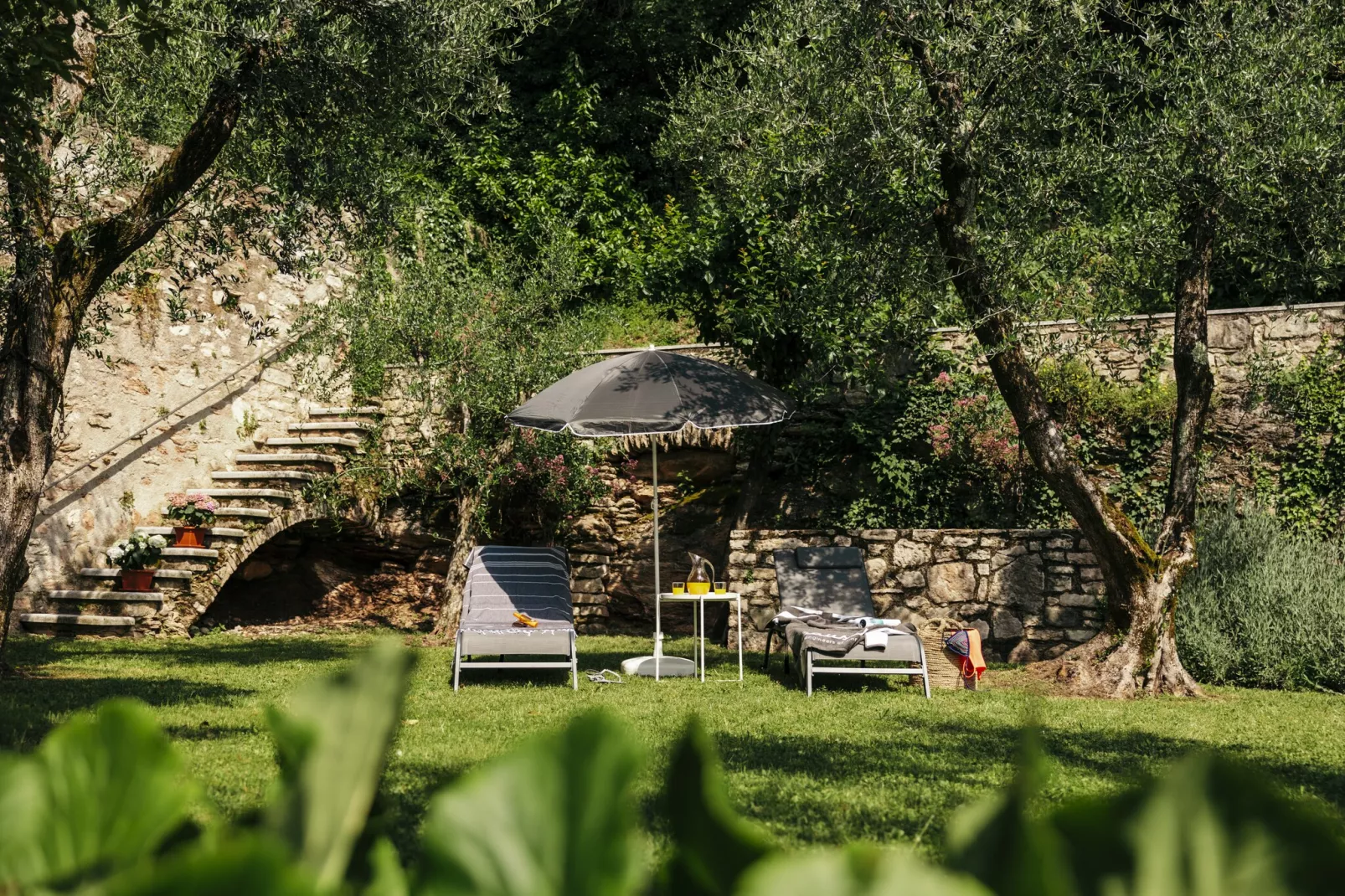 Ferienhaus Casa del Capitano in Gargnano-Gardens summer