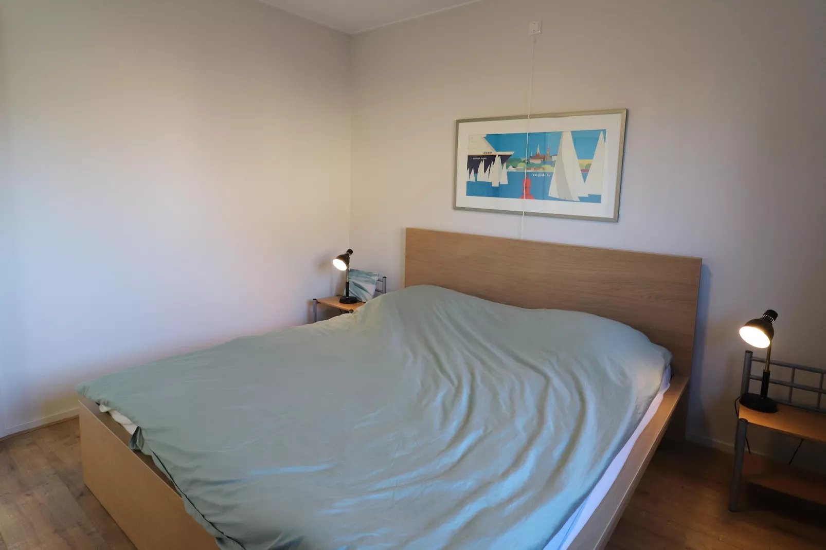 Appartement aan het meer in Heeg-Bedroom