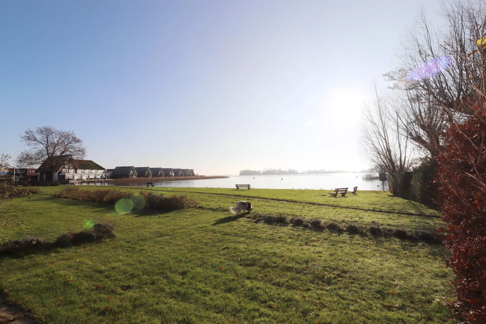 Appartement aan het meer in Heeg-Gardens summer